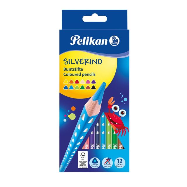 Pelikan Colour Pencil 12S Full Size